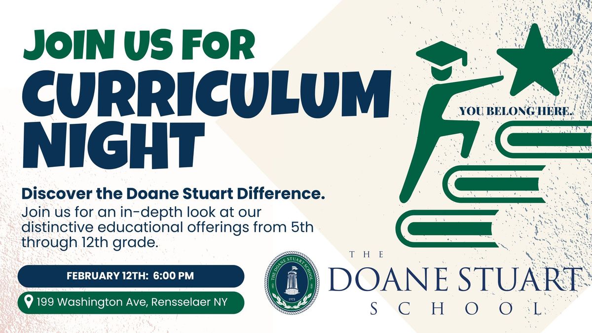 Curriculum Night at Doane Stuart