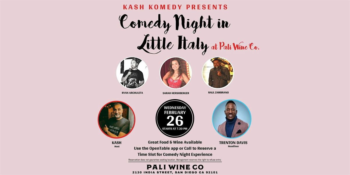 Comedy Night in Little Italy