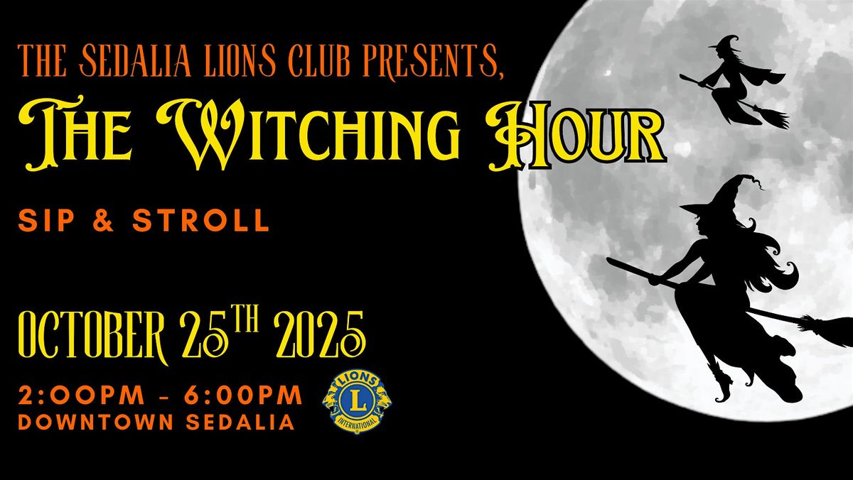 The Witching Hour Sip & Stroll