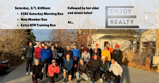 FCRC Saturday Run\/New Member Run\/Extra HTH Training Run