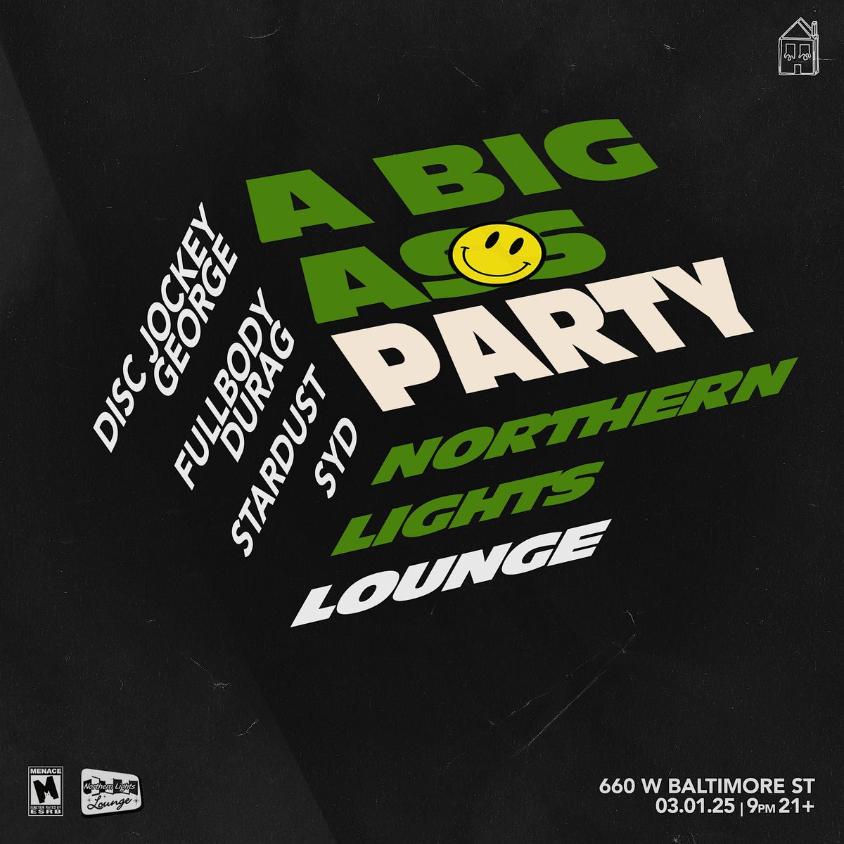 A BIG A** PARTY feat. DISC JOCKEY GEORGE, STARDUST, FULLBODY DURAG & SYD