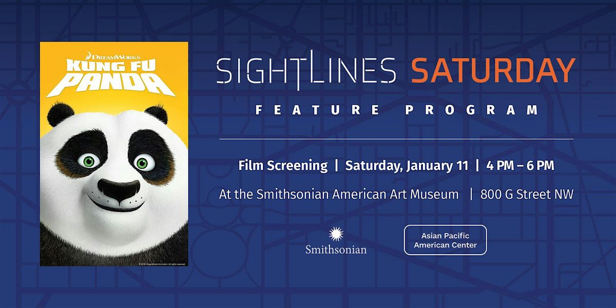 Sightlines Saturday Film Screening: "Kung Fu Panda"