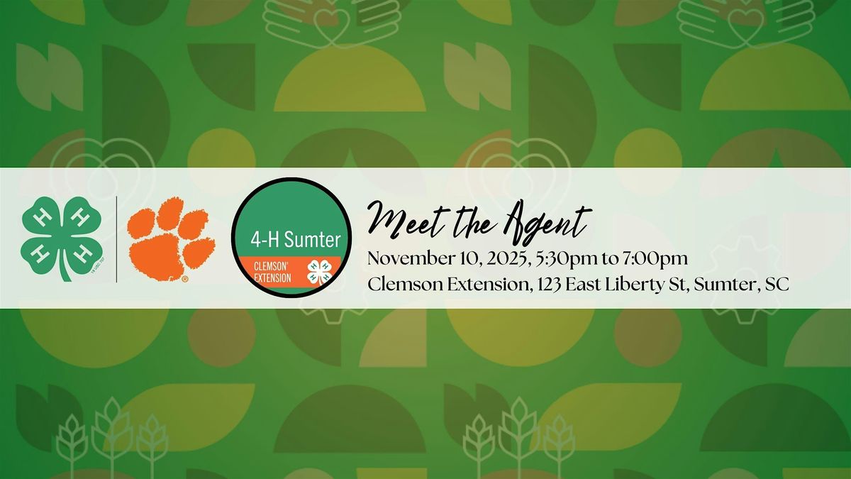 Sumter County 4-H Meet the Agent 2025