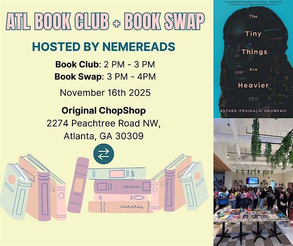 Book Club Meets Book Swap