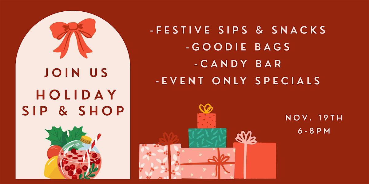 Holiday Sip & Shop at Jolly Goods