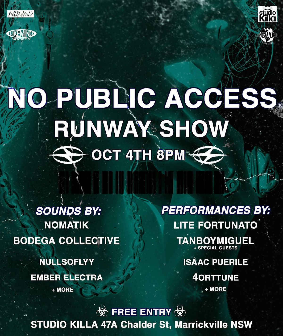 NO PUBLIC ACCESS RUNWAY SHOW - Live Fashion + Music Showcase