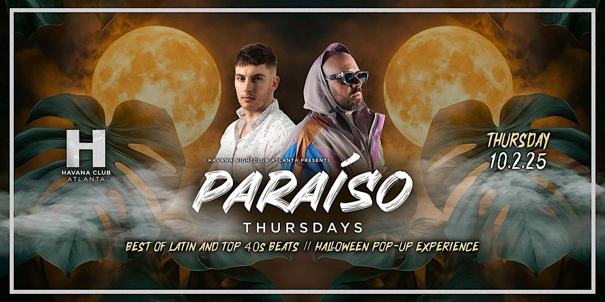 Para\u00edso Thursdays - Halloween Pop-up