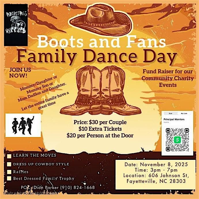 Boots and Fans Family Dance Day