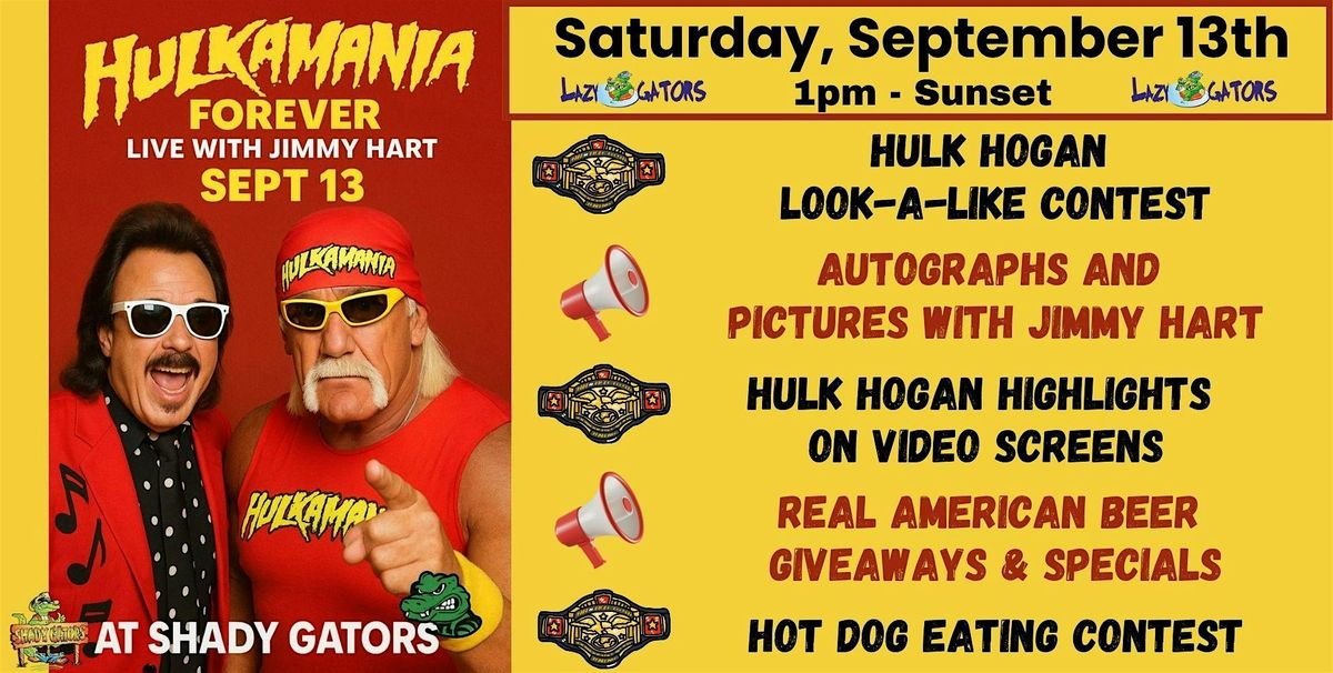 Jimmy Hart's Hot Dog Eating Contest at Lazy Gators 9\/13