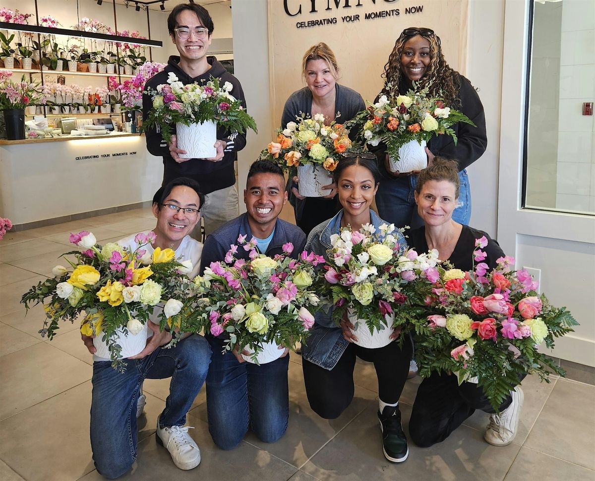 Flower Arrangement Class: SPRING GARDEN