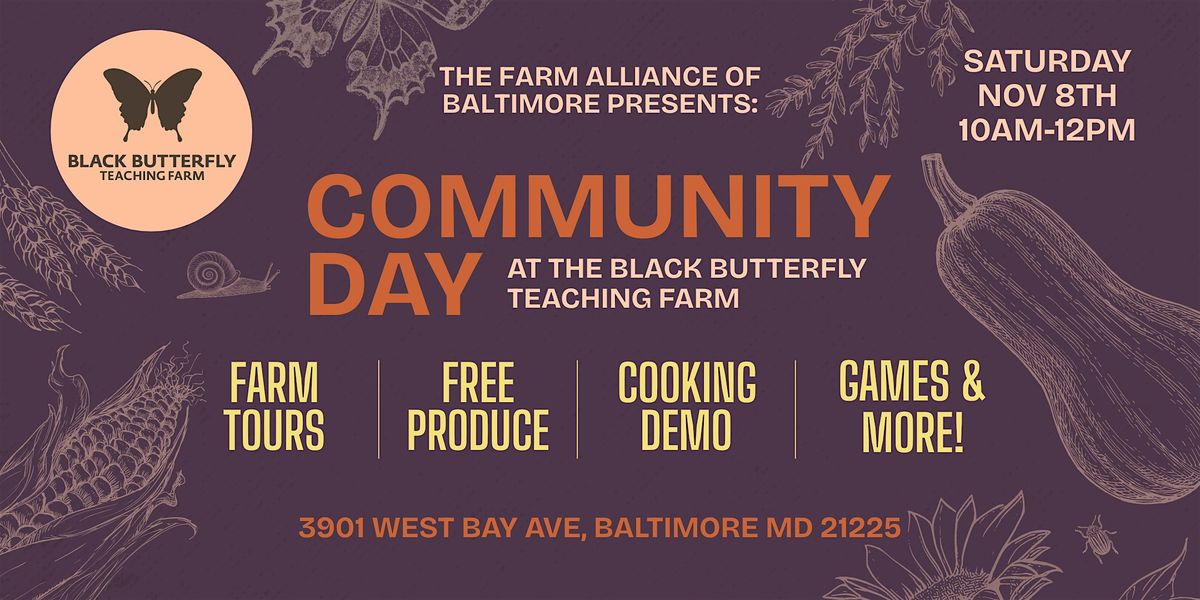 Black Butterfly Farm Community Day