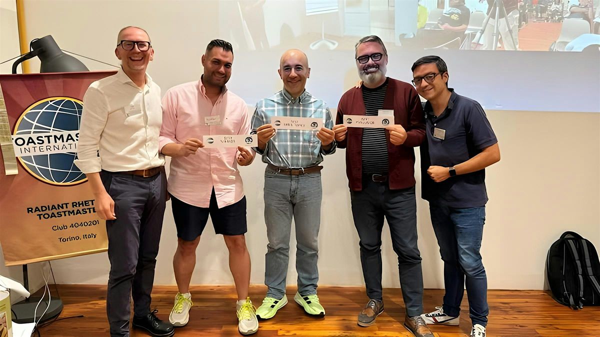 Public Speaking and Leadership - Toastmasters International (English)