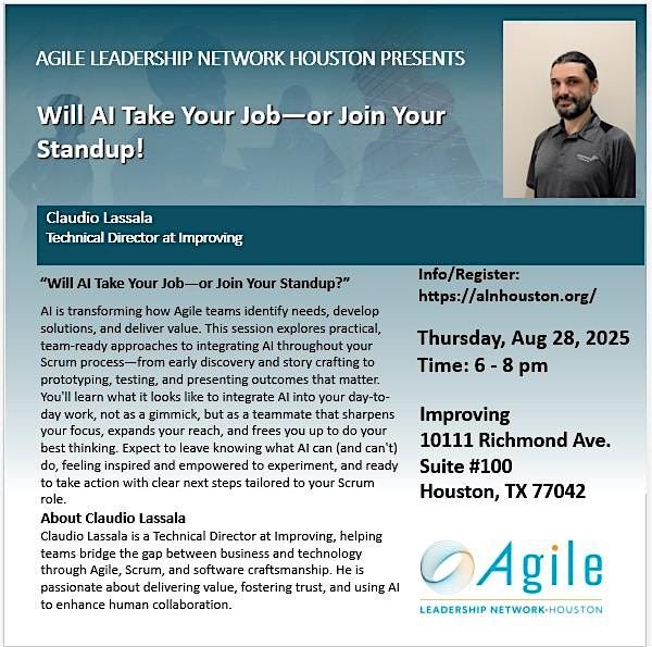 Will AI Take Your Job\u2014or Join Your Standup!