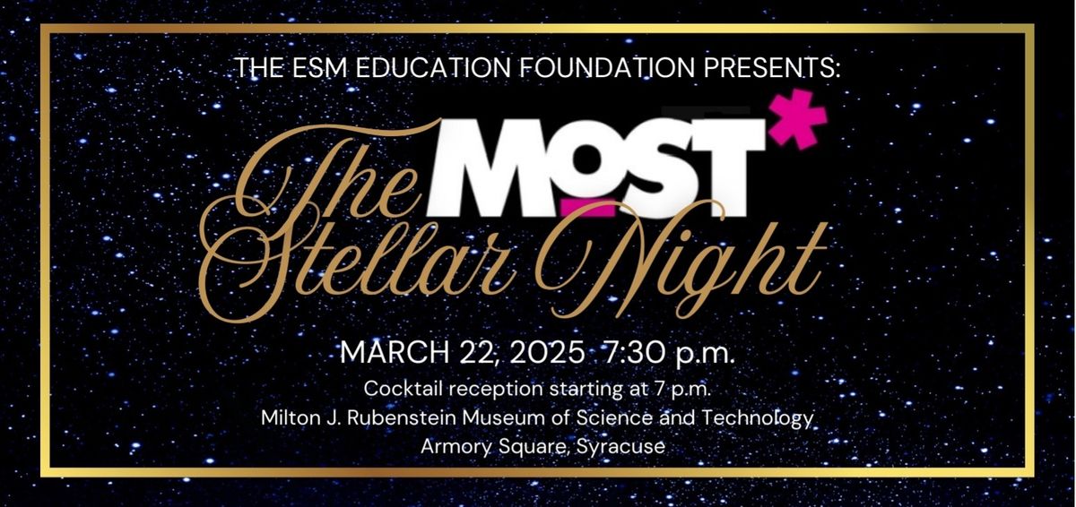 The MOST Stellar Night - ESM Education Foundation Dinner Dance