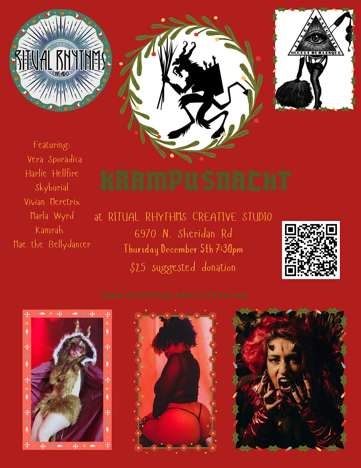 Krampusnacht Burlesque and Bellydance