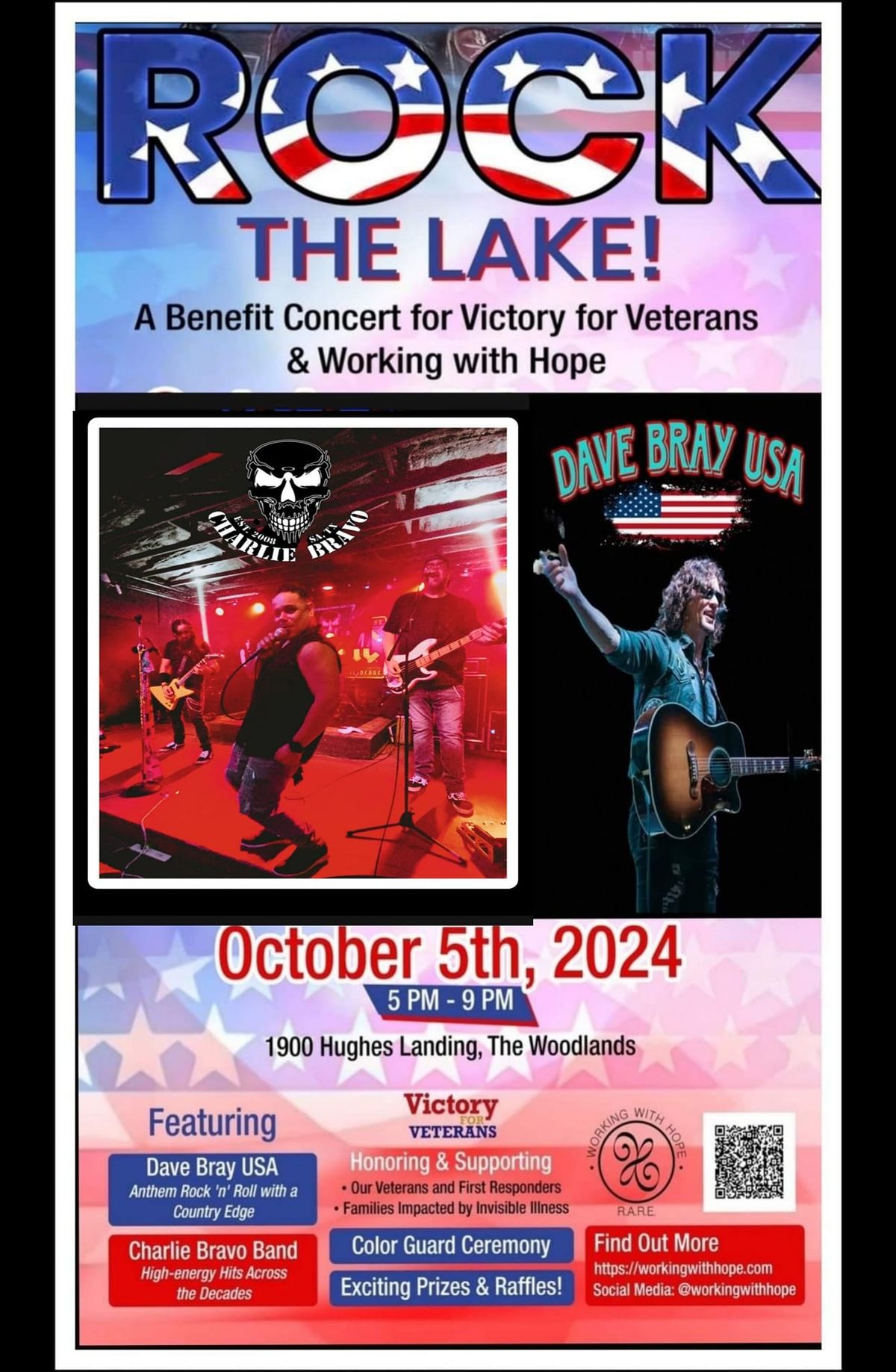 Rock the Lake with Charlie Bravo and Dave Bray!