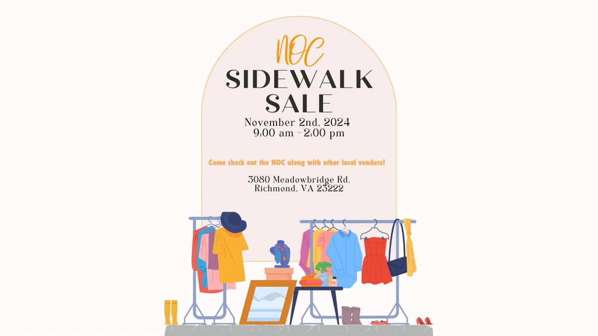 NOC Sidewalk Sale 