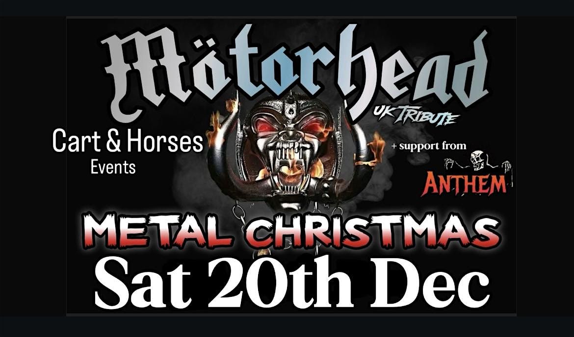 Mot\u00f6rhead UK + Anthem.  Metal Xmas !