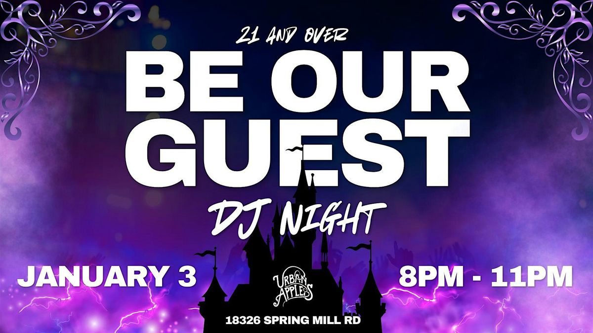 Be Our Guest: 90's\/2000's Disney DJ Night (21+)