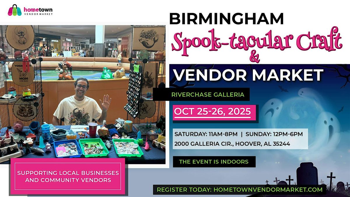 Birmingham Spook-tacular Craft and Vendor Market