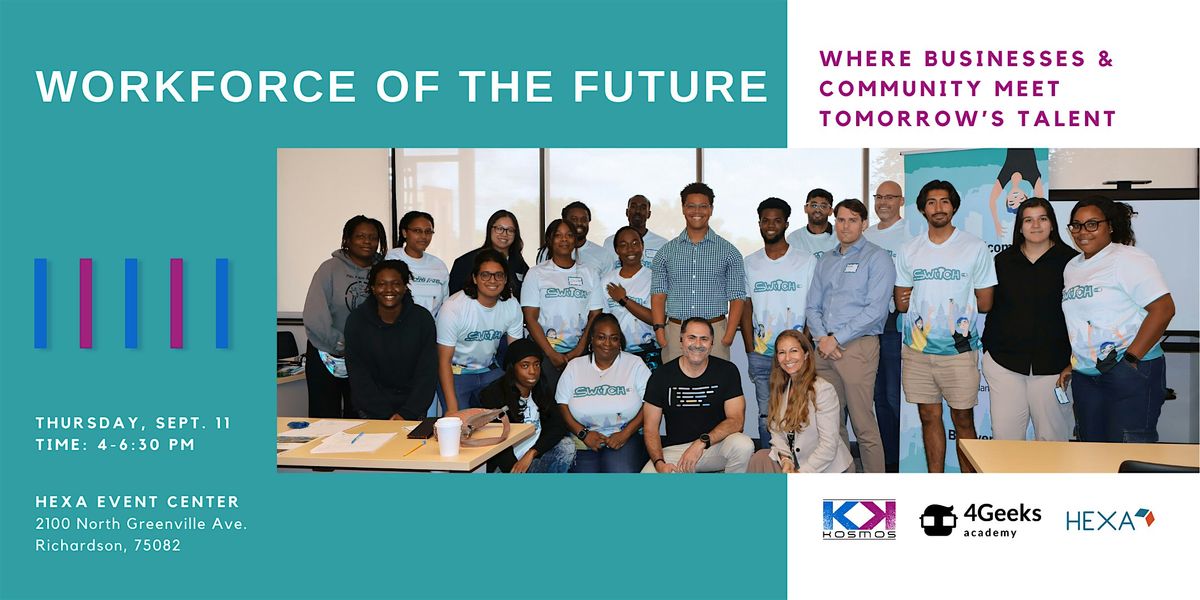 Employers & Community: Connect with the Workforce of the Future