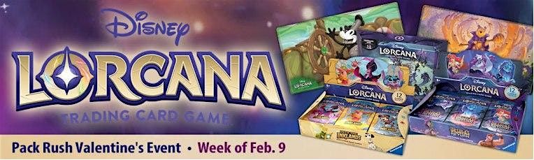 Pack Rush Valentine's Event - Disney LORCANA