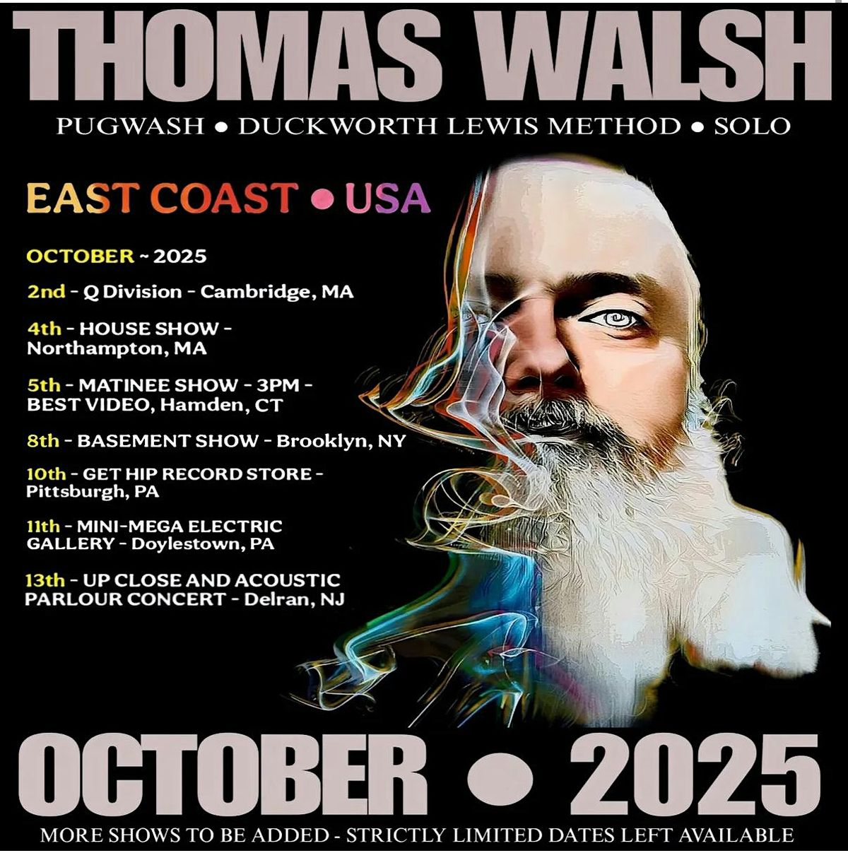 Tiny Couch Sessions: The Living Room Sounds w\/Thomas Walsh