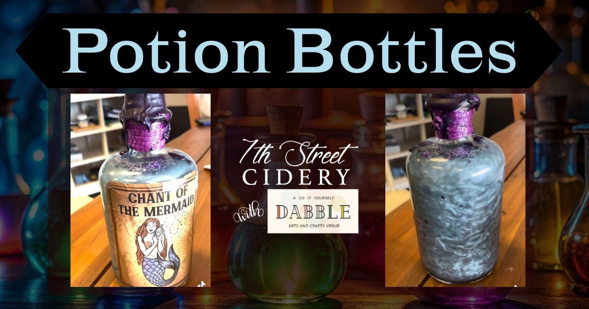 Potion Bottles with Dabble