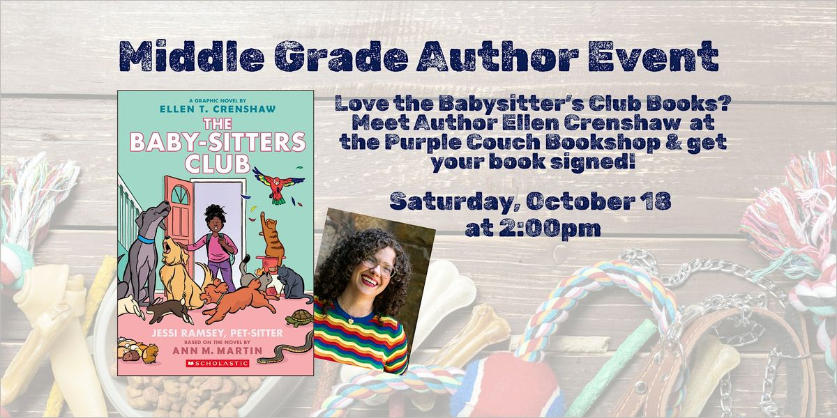 Ellen Crenshaw - Babysitters Club Graphic Novel Event