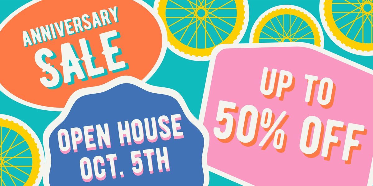 Anniversary Sale Open House
