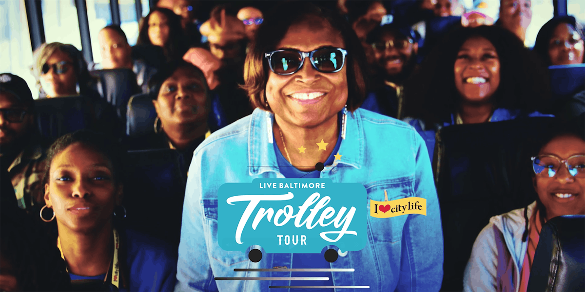 Live Baltimore Trolley Tour: Winter 2026