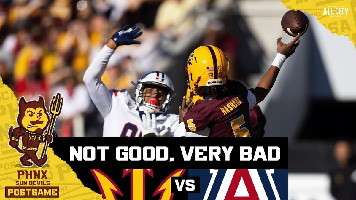 Arizona State Sun Devils at Arizona Wildcats Football at Arizona Stadium