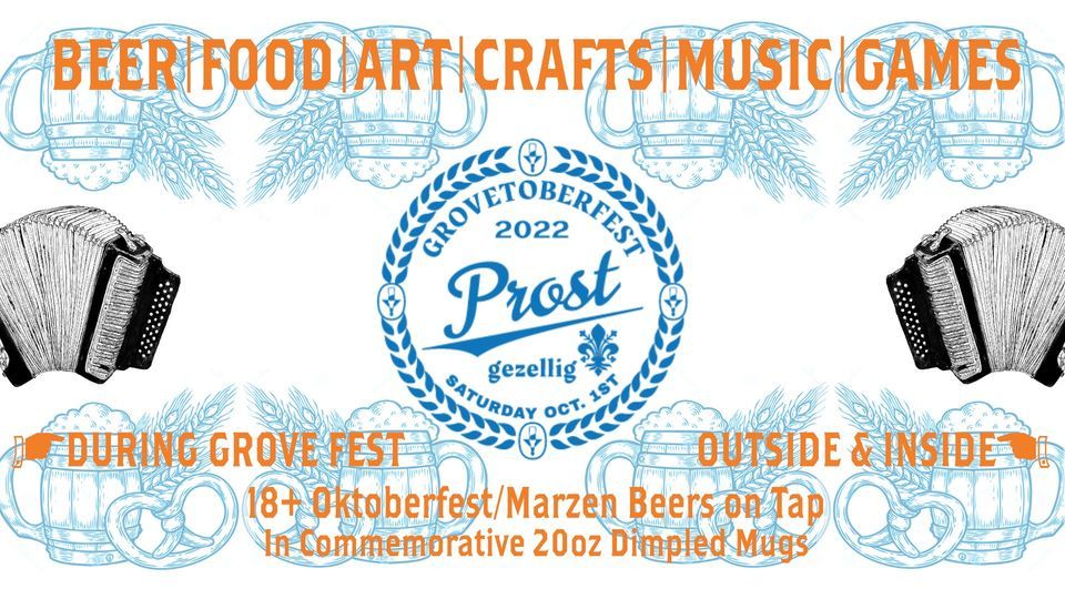 Grovetoberfest 2022, gezellig, St. Louis, 1 October 2022