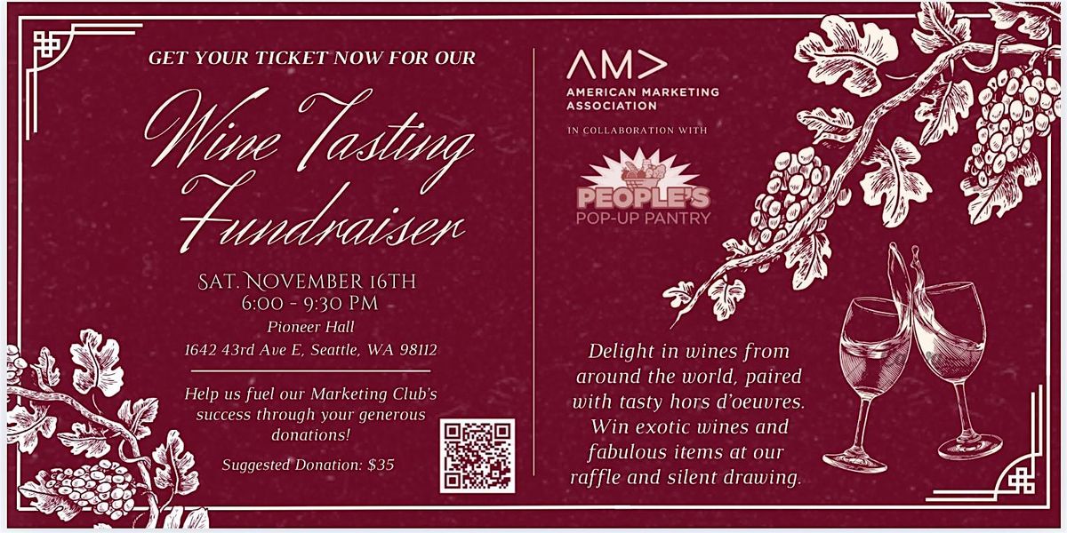 Wine Tasting Fundraiser