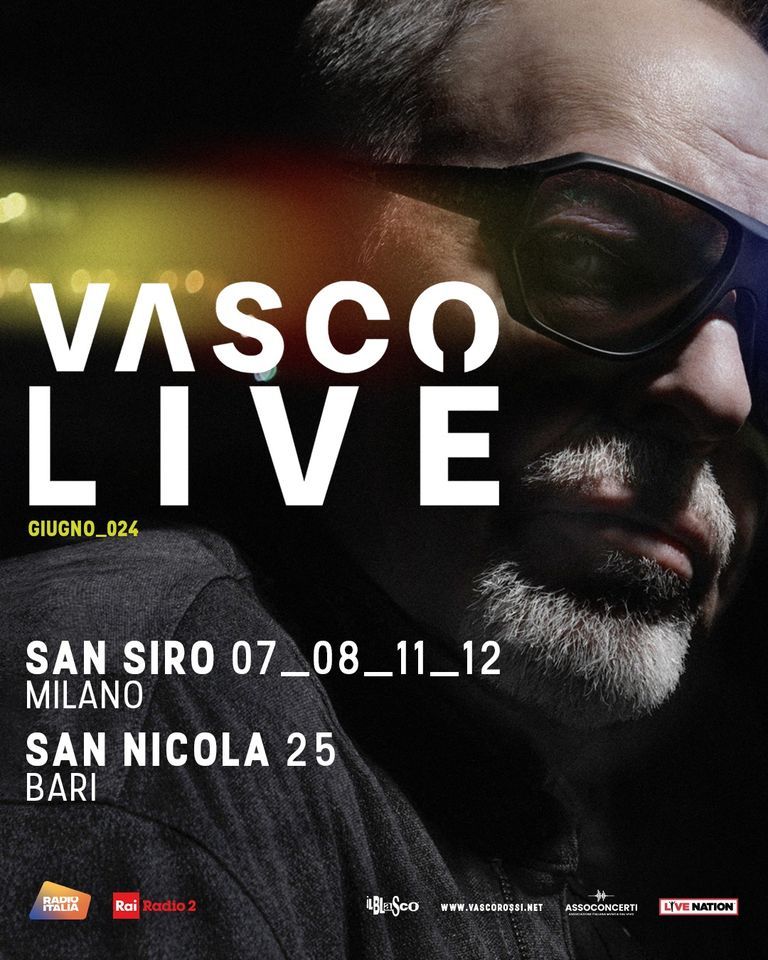 Vasco Rossi live a Bari | 25 giugno