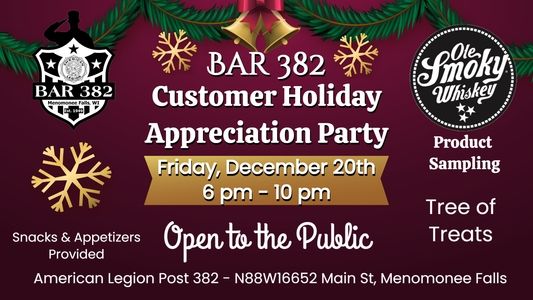 Bar 382 Customer Holiday Appreciation Party