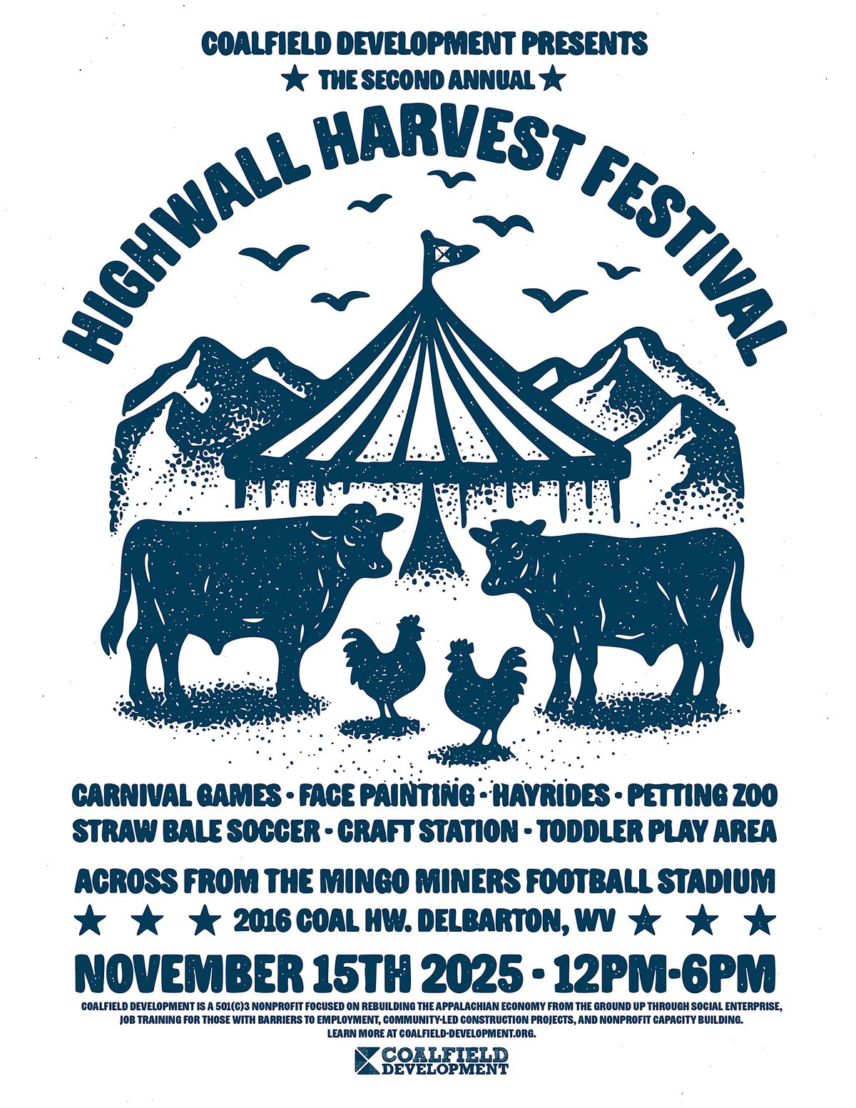 2nd Annual Highwall Harvest Festival
