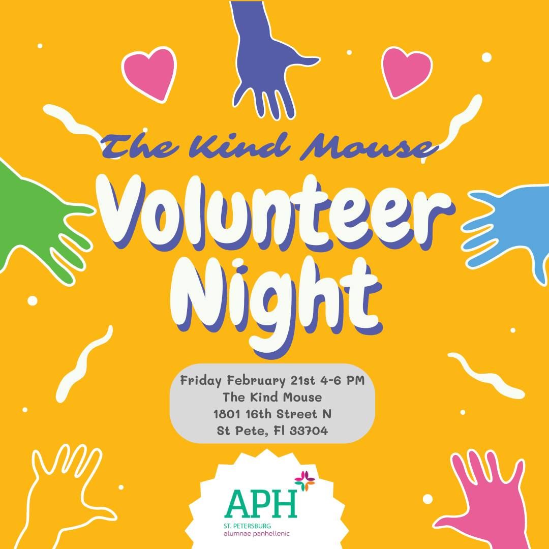 The Kind Mouse Volunteer Night