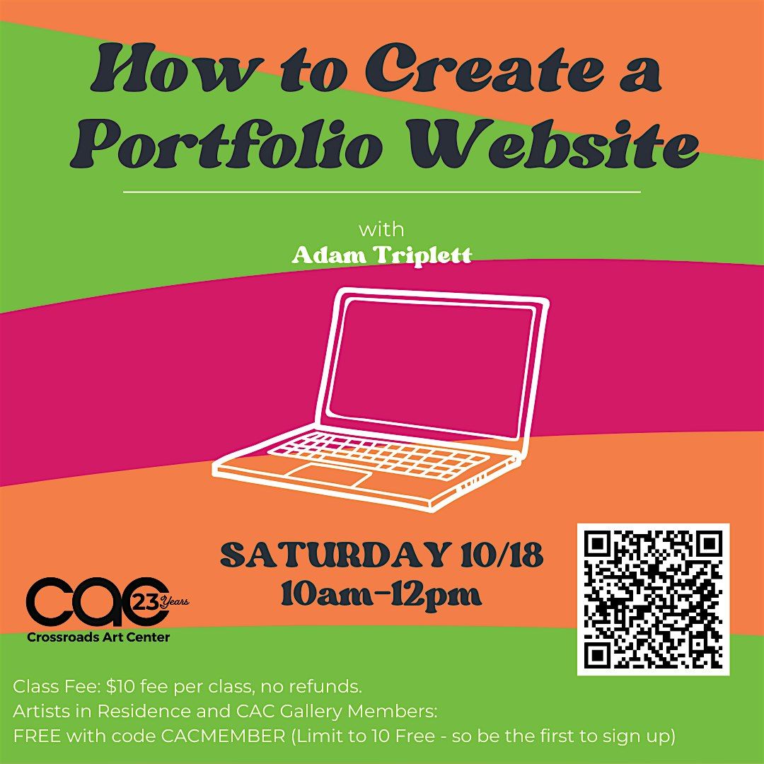 Artists -- How to Create a Portfolio Website