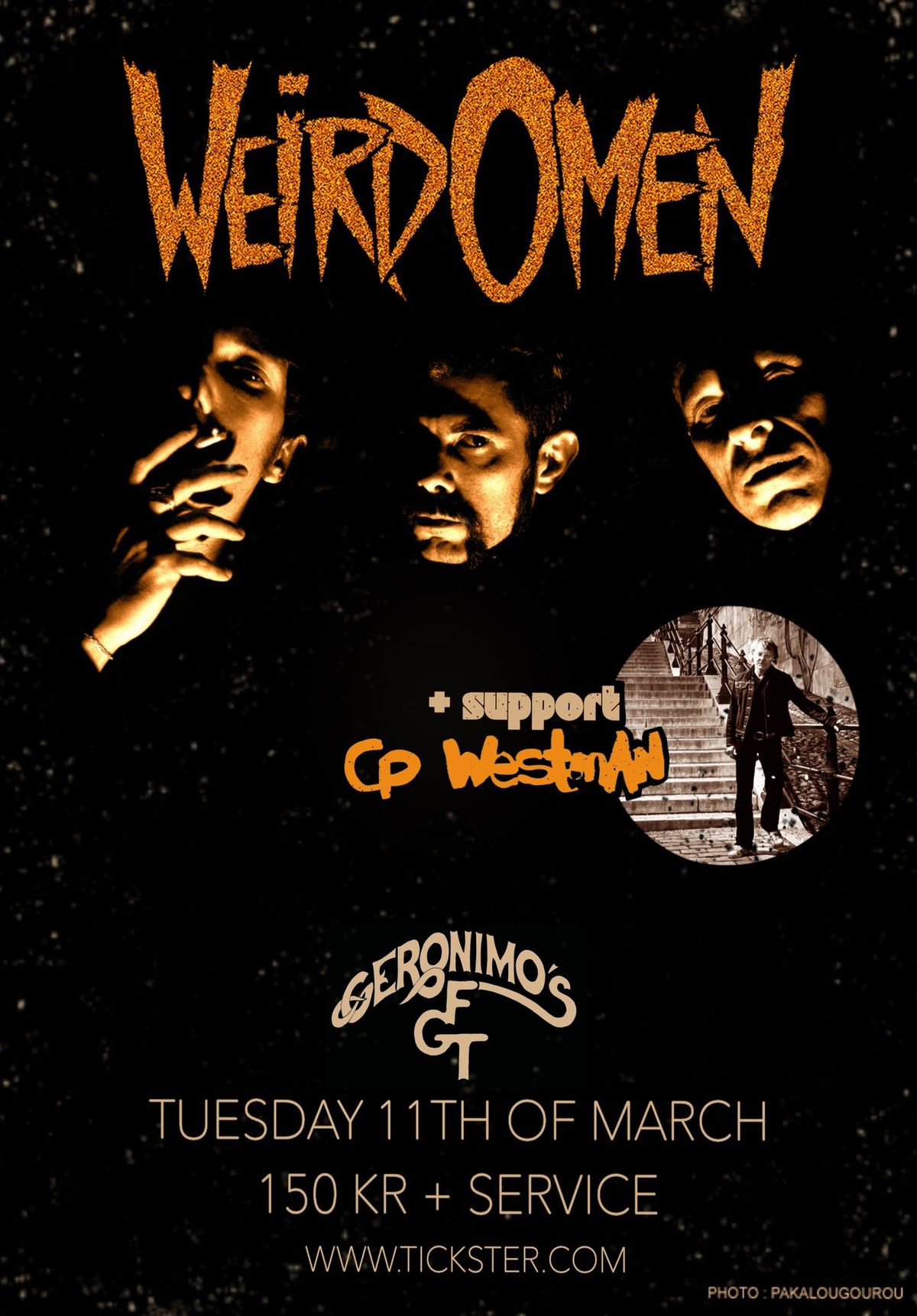 Weird Omen (FR) + Support: CP Westman