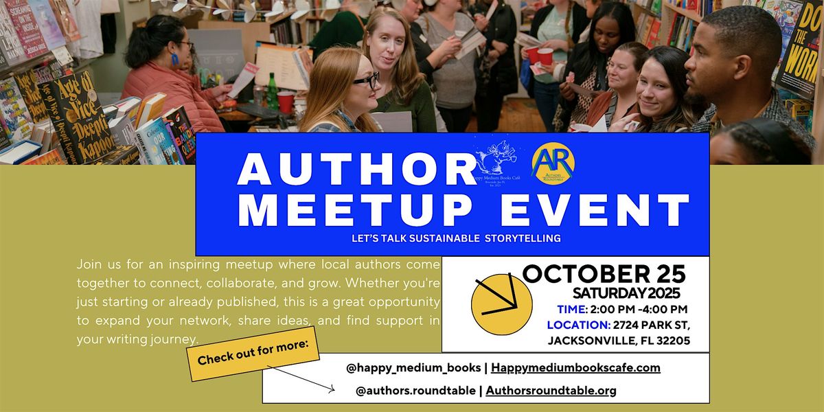 Author MeetUp Event