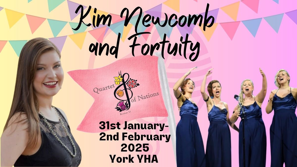 Save the Date! Harmony Festival with Kim Newcomb and Fortuity for 14-25 year olds! 