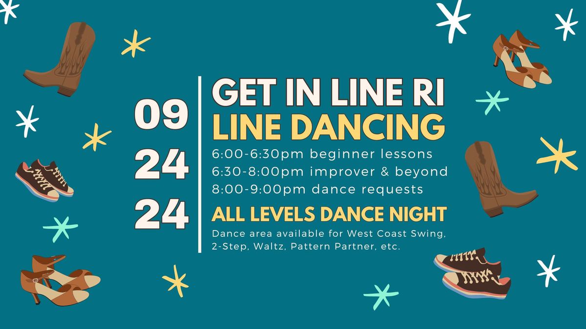 Get in Line RI line dance night