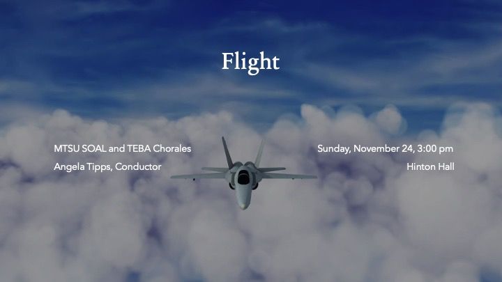 Flight: A Choral Concert