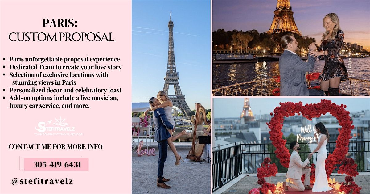 Paris: Custom Proposal Planning Experience