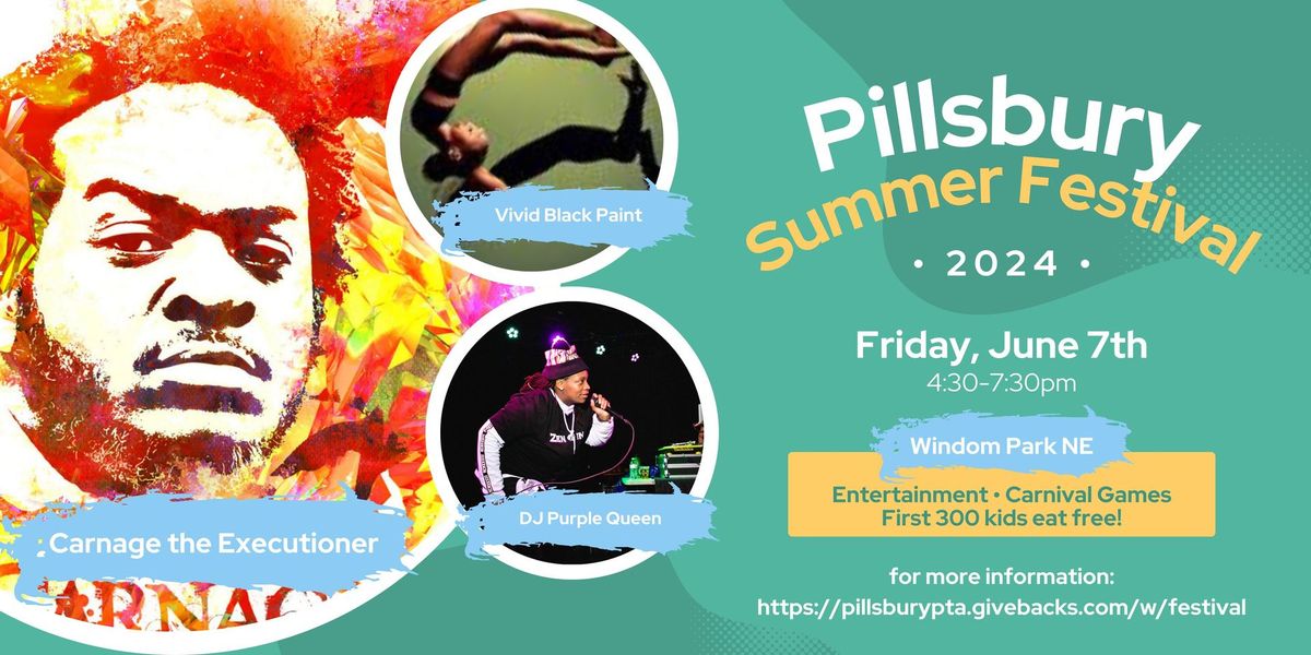 2024 Pillsbury Summer Festival
