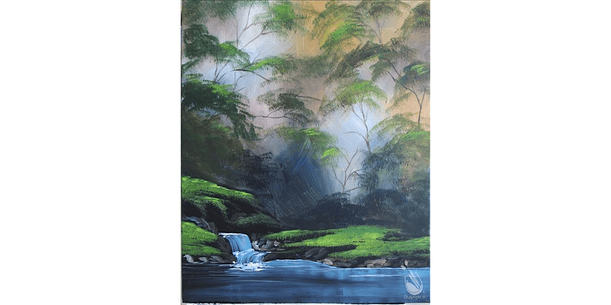 Hidden Misty Haven Amongst Trees - Paint and Sip in Denver | Classpop!\u2122