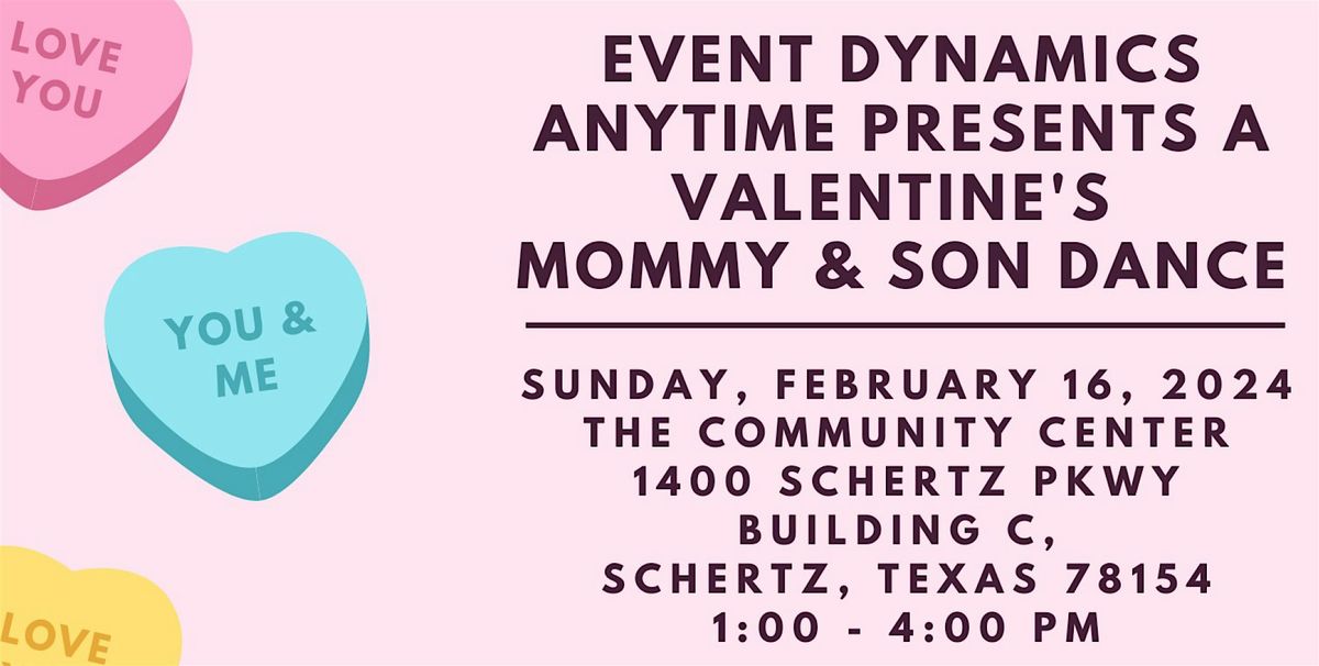 Valentine's  Mommy & Son Dance