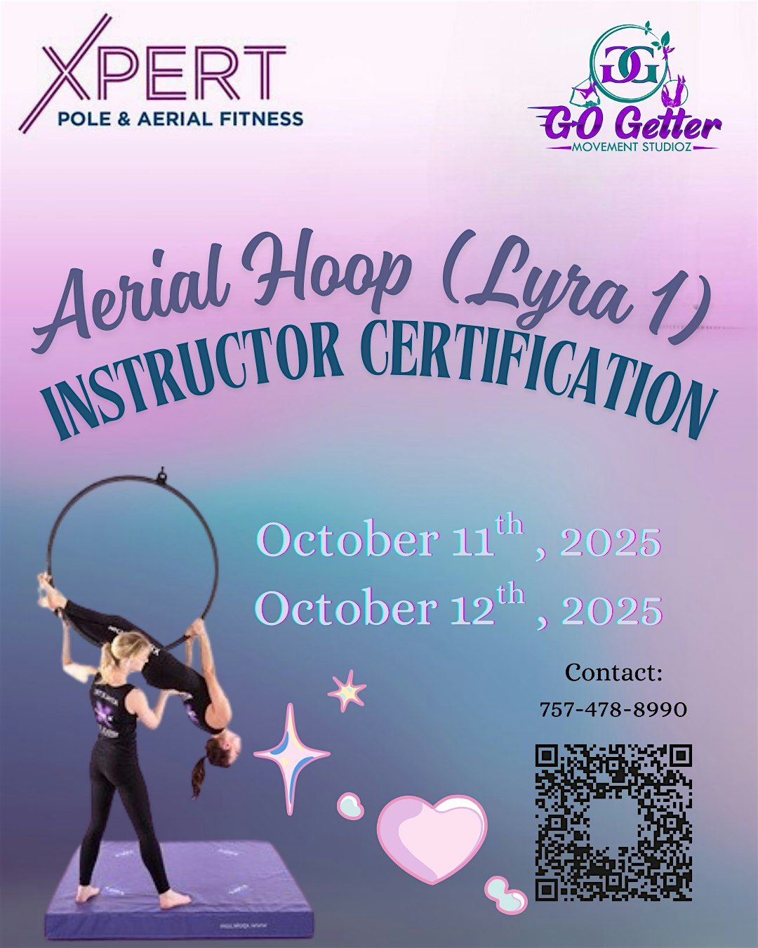XPert Lyra Instructor Certification (Dance Certification)