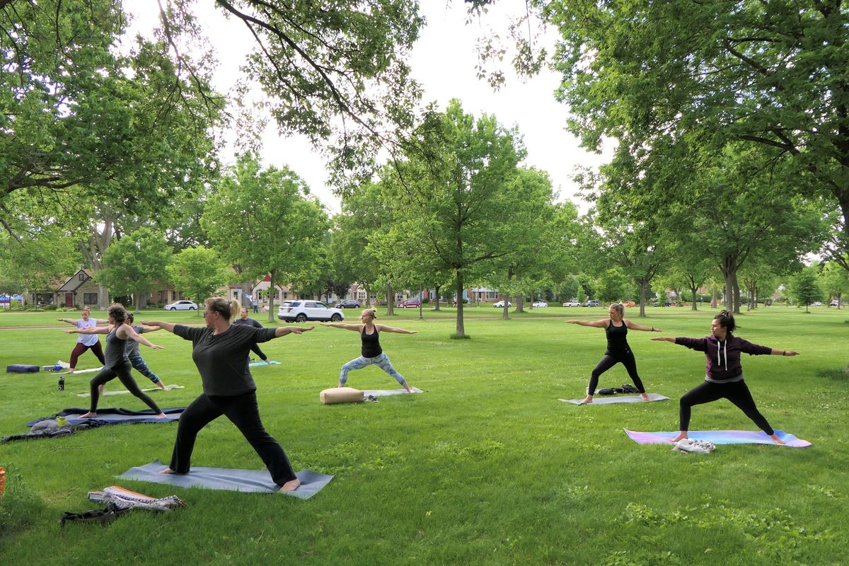 Outdoor Yoga-Saturdays 9am with Laurie